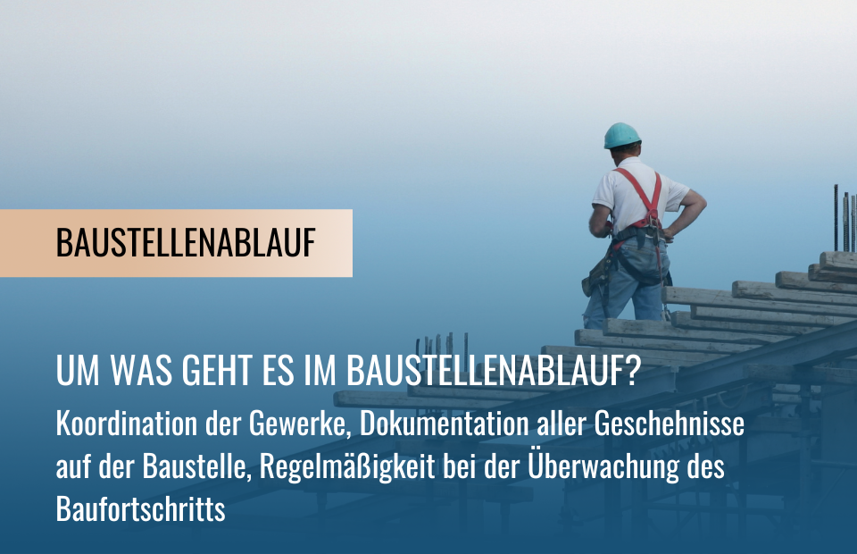 Bauablauf