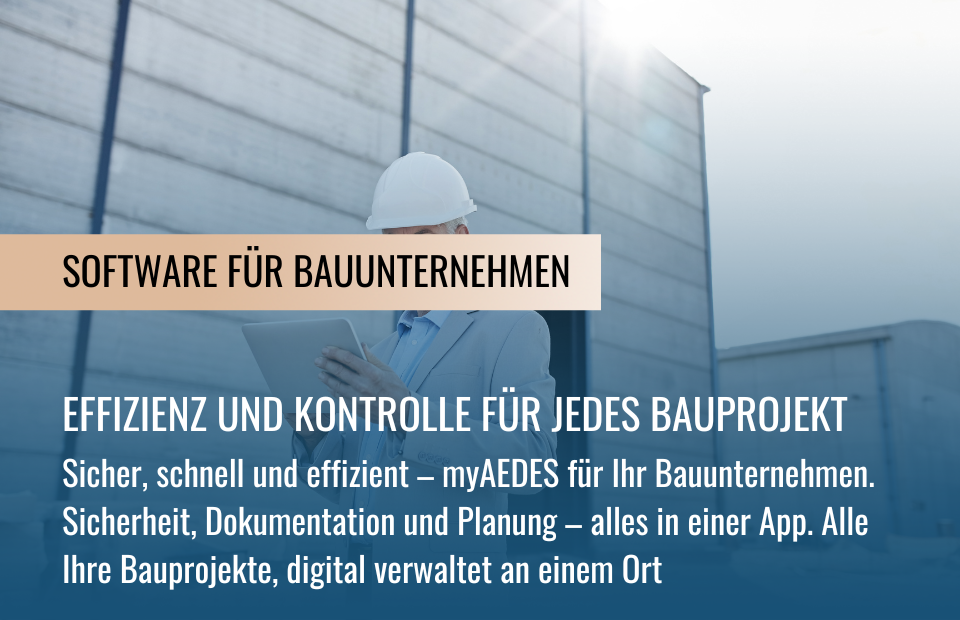 Software für Bauunternehmen